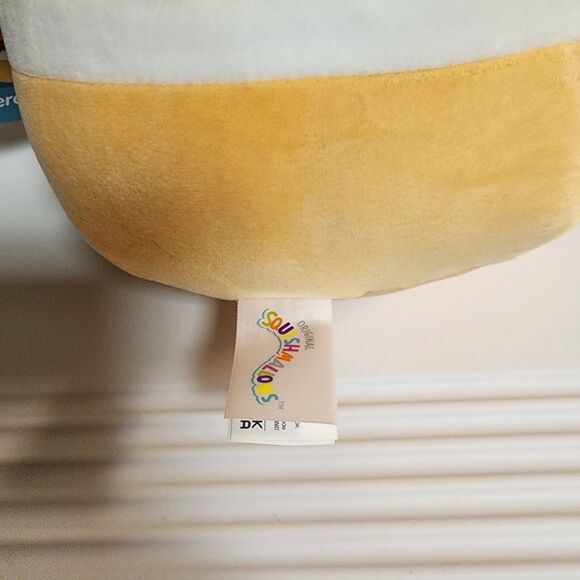 Squishmallows Geronimo The Bagel Breakfast Sandwich 8" Food Plush NWT - Picture 9 of 13